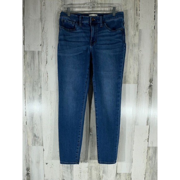 Madewell Denim - Madewell Jeans Size 29 (30x27) 9 inch‎ Mid Rise Skinny Ankle Medium Wash